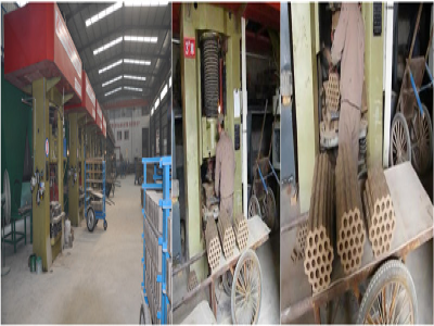 電動(dòng)螺旋壓磚機(jī)案例現(xiàn)場之——多孔磚